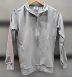 PHENIX ジャージ トラッカージャケット M グレー系×ピンク