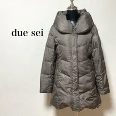 ◾️ due sei ダウンコート ショールカラー ロング ダウン80％　M