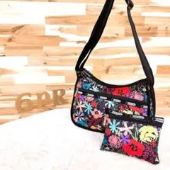 レスポートサック×蜷川実花コラボ DXショルダーバッグ ポーチつき 