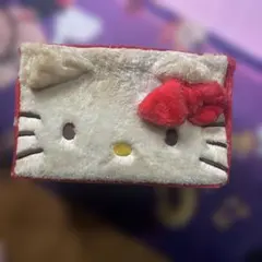 Hello Kitty ボア素材 収納BOX