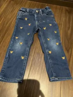 ミキハウス　プッチーくん　刺繍　パンツ