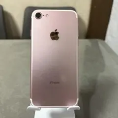 【美品】iPhone7 128GB ローズゴールド KDDI エアドロ可能