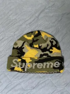 シュプリーム　supreme ニューエラ　新品未使用　ニット帽　迷彩　カモフラ Supreme シュプリーム ニューエラ 21AW New Era Box Logo Beanie