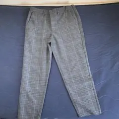 イージーアンクルパンツ(グレンチェック)