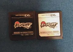 【最終値下げ】ポケモン DS ソフト ブラック ホワイト 動作確認済み