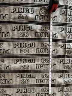 PINGU 28 グレー　ニット生地 約140cm x 70cm