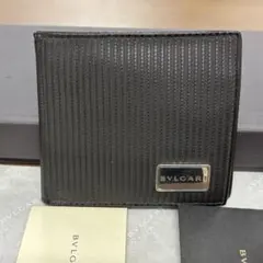 新品同様‼️ ブルガリ　BVLGARI 財布　二つ折り　折り財布　ミレリゲのサムネイル