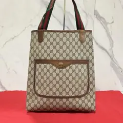 ✨美品✨ GUCCI GGスプリーム シェリーライン トートバッグ PVCレザー