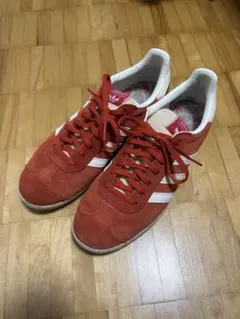 「美品」 adidas gazelle 28.0cm オレンジ レッド