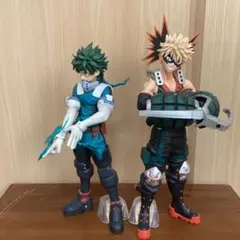 僕のヒーローアカデミア 1番くじ　爆豪勝己　緑谷出久フィギュアセット