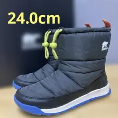 24.0cm SOREL スノーブーツkids 黒