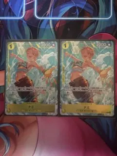 ワンピースカード　ナミ パラレル プロモ