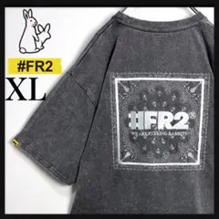希少XL】FR2☆両面ビックロゴ Tシャツ 最高デザイン 入手困難 a55