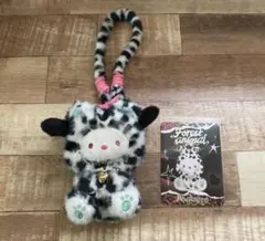 MINISO サンリオ ポチャッコ ヒョウ柄 ぬいぐるみキーホルダー