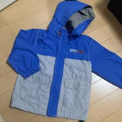 KPboy フード付きジャケット 青灰色