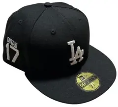 New Era 59FIFTY ブラック キャップ 大谷翔平 17