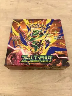ポケモンカード ストームエメラルダ 1BOX ペリ有 シュリンク無 Joshin