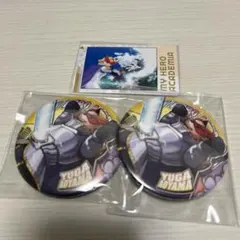 僕のヒーローアカデミア ヒロアカ展 スナップマイド 青山優雅 缶バッジ カード