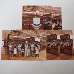 コナンカフェ×TOWER RECORDS CAFE ポストカード5枚組