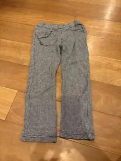 チェック柄 子供用 ロングパンツ 110