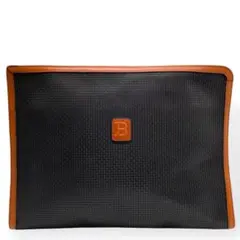極美品　BALLY ドキュメントケース セカンドバッグ クラッチバッグ　黒