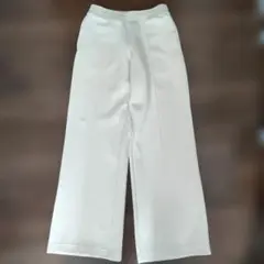 UNIQLOドライスウェットトラックパンツ ワイドパンツ ユニクロ 白