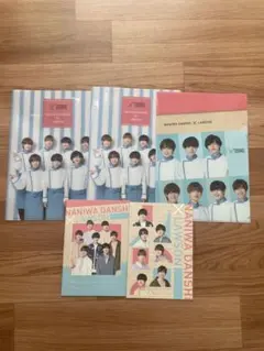 なにわ男子　ローソンコラボクリアファイル、ノート