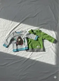 サイズ90 キッズ トレーナー2枚セット