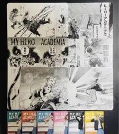 ヒロアカ 42巻完結記念 アニメイト 特典 名場面カード6種 + おまけ付