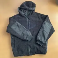 GU ブラック フリース？ジャケット