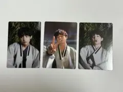 BTS ダルマジュン　2022 ミニフォト　V テテ　3種　スペシャルカード