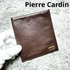 Pierre cardin ピエールカルダン 二つ折り財布 レザー ブラウンのサムネイル