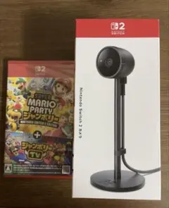 スーパーマリオパーティジャンボリー＋TV NintendoSwitch2とカメラ