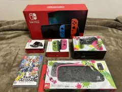 Nintendo Switch 本体 ネオンレッド・ブルー