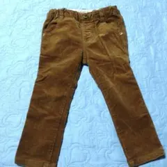ブラウン コーデュロイパンツ 95cm