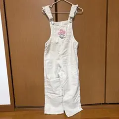 新品 ZARA グレージュ オーバーオール 110cm