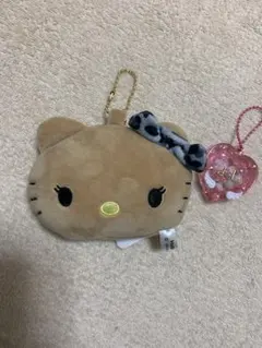 Hello Kitty ハローキティ サンリオ　ぬいぐるみミラー　日焼けキティ