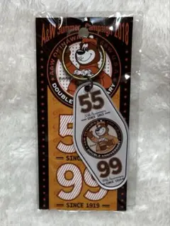 沖縄　A＆Ｗ　エイアンドダブリュ　5５周年　キーホルダー　ルーティ