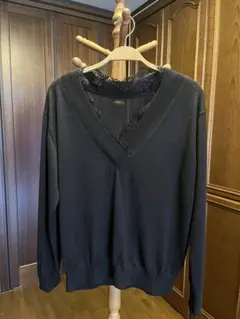 【新品タグ付き】UNITEDARROSレース付き長袖トップス