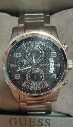 【送料無料】腕時計　クロノグラフステンレスguess w0075g1のサムネイル