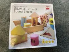 音いっぱいつみき　Sound Blocks木製 知育玩具