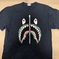 A BATHING APE シャークデザイン Tシャツ XL