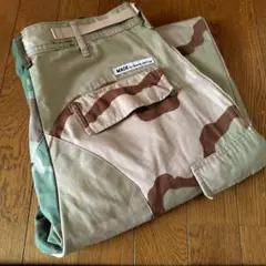 レア SUNNY SIDE UP リメイク 迷彩 カーゴパンツ 軍パン