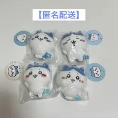 ちいかわ ハチワレマスコットキーホルダー パツワレ スポワレ ムン顔 4点セット