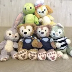 ダッフィーフレンズ　ぬいぐるみ 6体セット