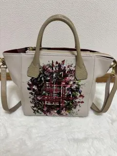 【極美品】ブルーレーベルクレストブリッジシヨルダーバッグトートバッグ 2way