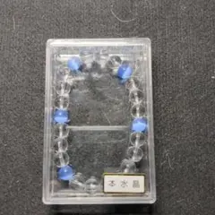 本水晶　念珠　ブレスレット