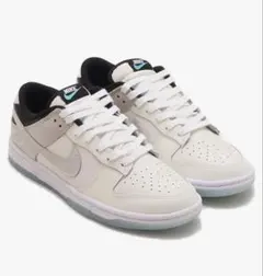 Nike ホワイト スニーカー　ダンクロー　25