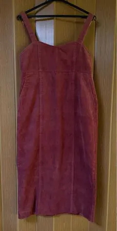 ワンピース　コーデュロイ