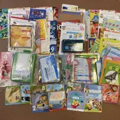 こどもちゃれんじすてっぷ　年少1〜3月&年中向け1年分セット【DVD付き】